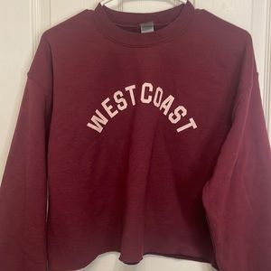 Great condition cropped sweatshirt